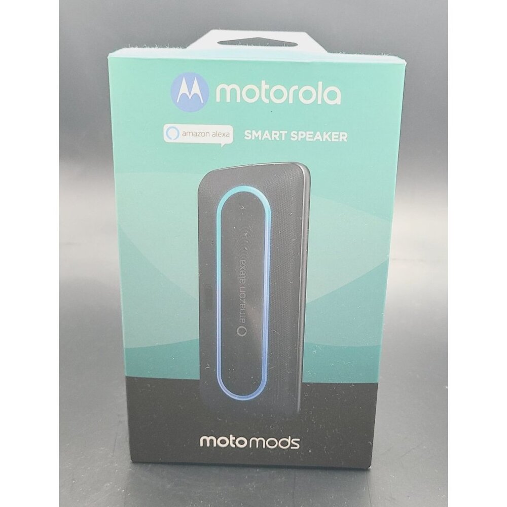 Motorola Moto Smart Speaker With Alexa Hands Free Audio New Opened Box
